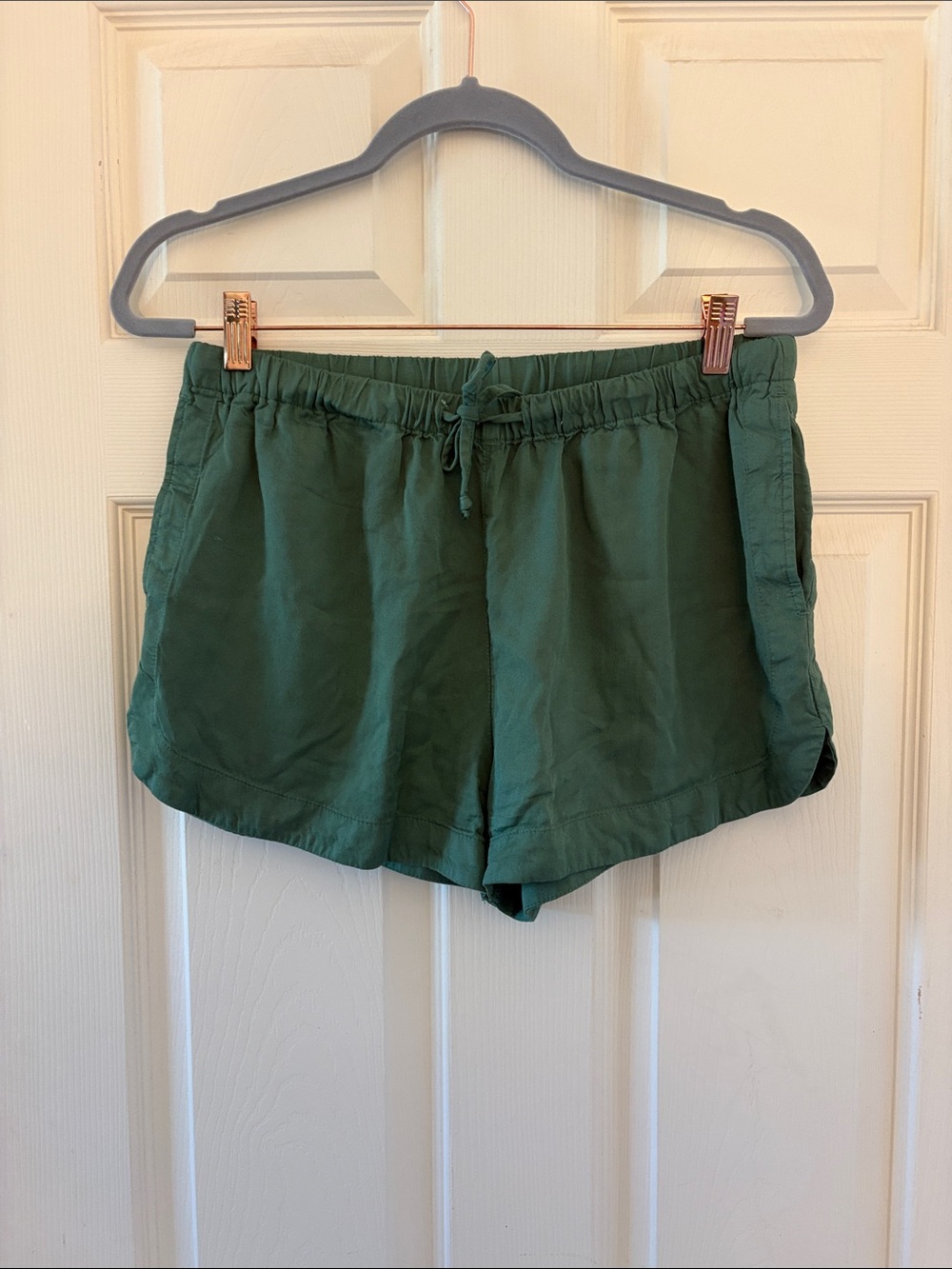 RVCA Women's Forest Green Drawstring Shorts